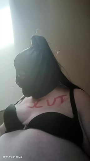 BBW TV smoking and playing with a dildo