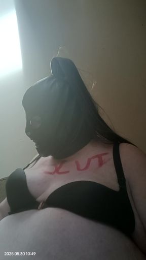BBW TV smoking and playing with a dildo