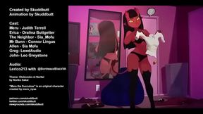 Horny Anime MILF Takes Giant Dick in Explosive Orgasm Fantasy Scene