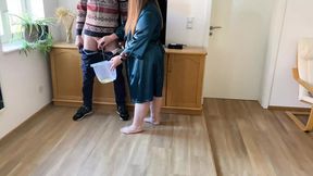 Furry mom-in-law unleashes beastly fluids &mdash;  son-in-law witnesses &mdash;  gets hands dirty