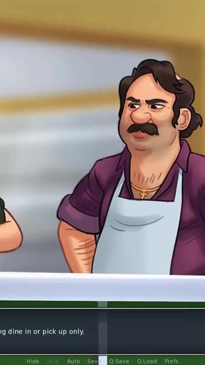 Emotional moment from &quot;Summertime Saga: Pizza Delivery Guy - Ep52&quot;