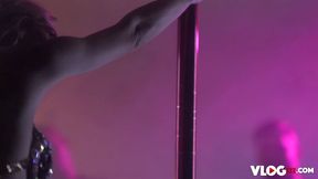 Thrilled Kenna James and Nathan Bronson's deep throat action