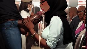 Women Love Being Free Used In Public Like In A Japanese Train In Spicy Toons: The Subway 2