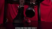 Cock Trample: Double-Cumshot Shoejob Bootjob Beneath Fur-Lined Boots! 3 Camera Angles (Preview)