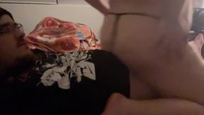 Homemade Assjob Makes Him Cum