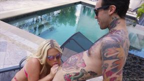 Busty Babe Jesse Jane Gets Served Hard Cock