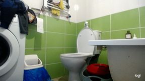 I am doing things in dress on toilet mp4