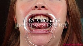 Ruby Sinclaire Dental Retractor Mouth Tour