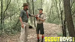 B Chapter 1 - A Walk In The Woods - Scoutmaster Dietrich And Scout Jack Bailey