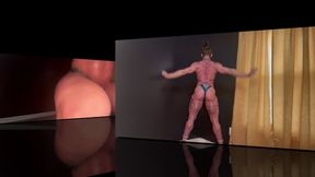 Simone Steele Muscle Flex