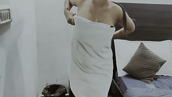 Indian solo girl striping and playing with her pussy &amp_ boobs