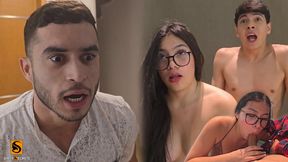 Step-sibling swap: taboo affair yields to forbidden lust