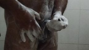 Bangladeshi smart Gay boy Cumshot Gay Masturbating with soap enjoying himself