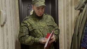 When a soldier visits an army mate'_s wife