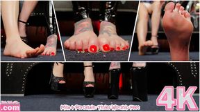 Mila X Porcelain: Tinies Worship Feet