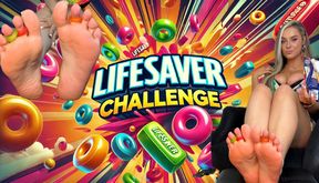 🍭🦶🏻The Feet Life Saver Challenge.🦶🏻🍭