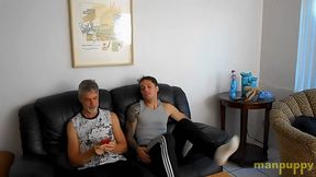 He Wants Foot Worship Not Tickling - Syd Blackheart - Richard Lennox - Manpuppy - MP4 1080 Remaster