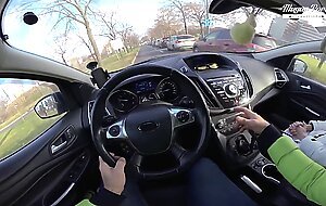 Lili Charmelle - A Car Stop For Fuck And Creampie