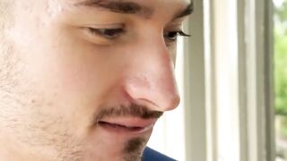 BuddiesNextDoor.com - Jonah flips Archer over and wets his tight hole for a relentles