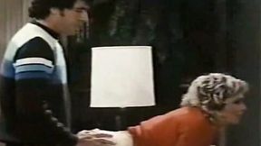 Submissive and wild classic blonde chick fucked in doggy style