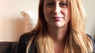 Unleashing the Beast Redheaded Valkyrie Takes on the Colossal Cock