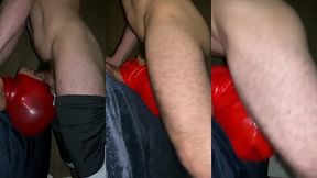 gay deepthroat & rough facefuck