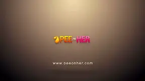 Pussy Pissing - Jessica Rox pees over her own face in this piss fuck scene