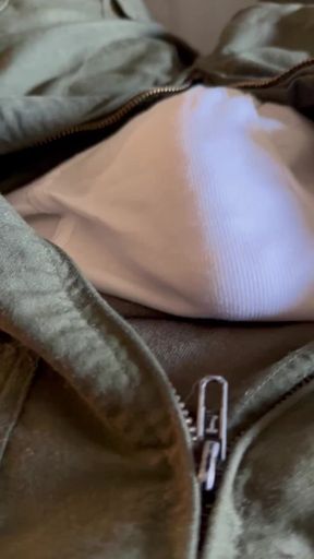 Army Solider Jerks off in Ocps and Wearing Tightty Whities in a Flightsuit