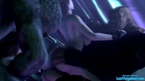 Jill Valentine & Rebecca Chambers fucking