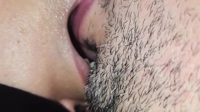 Filling Her Mouth with Piss and Cum