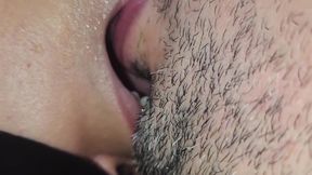 Filling Her Mouth with Piss and Cum