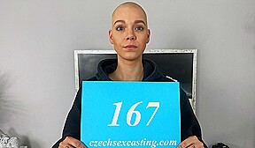 Enigma Silky & Thomas in Shaved Head Girl In Casting Fuck Dream - Porncz