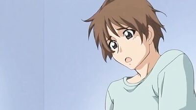 Two busty babes seduce a younger guy for a steamy pussyfuck session