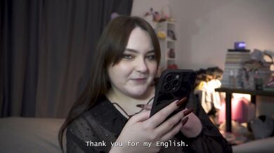 Porn story - they share a cum-filled kiss together after a sweet pegging