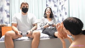 Crawl to us because we need your tongue!