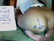 EBONY BIG BOOTY TATTOO BBL DOES BBC ON WEBCAM