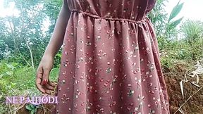 Nepali girl public masturbating