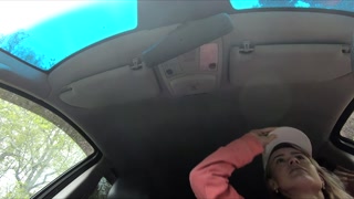 Selfie Nude Walking in the forest