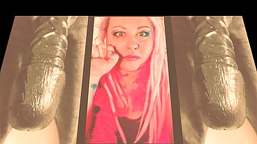 The Cute Shemale wants to Watch you Suck on your first BBC and Gag on it