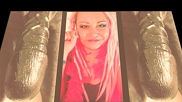 The Cute Shemale wants to Watch you Suck on your first BBC and Gag on it