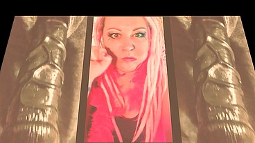 The Cute Shemale wants to Watch you Suck on your first BBC and Gag on it