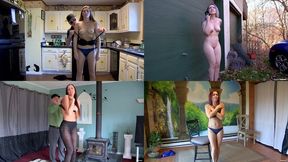 Four In One: Volume 40 (mp4 1080p) - Star Nine, Vonka Romanov, Maci Wilde & Sarah Brooke