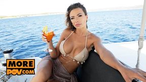 Raunchy oral&#x1F61C; escapades and nipple manipulation with Shalina Devine on full display