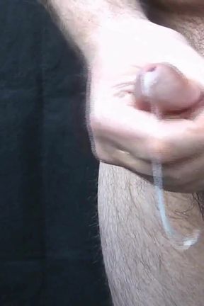 Outdoor Slow Motion Cumshot