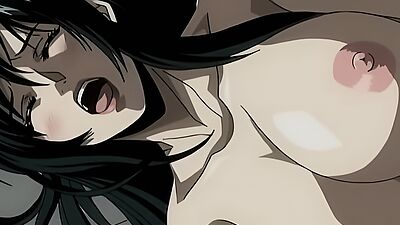 MILF in stockings with big boobs enjoys fucking (uncensored hentai)