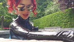 Latex dip in the pool