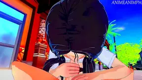 Paprika Seduces Lover with Forbidden Powers in Steamy Anime Tryst