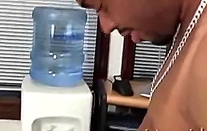 Judy star loves getting fucked by big black cock at work