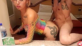 Danisxmx Culona Tatuada Coge En Hotel - Es Su Primer Video