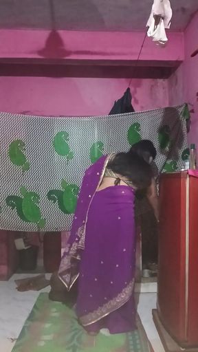 Unforgettable moment from &quot;Madhuri Bhabhi Crasdreshing Apni Gand Ma Brinjal Dala&quot;